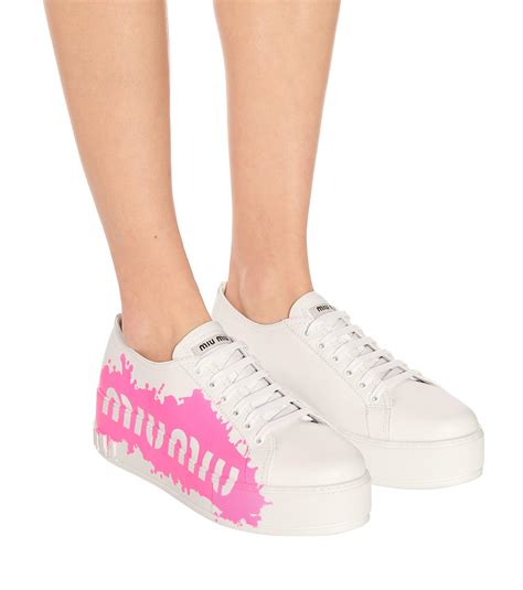 miu miu white sneaker